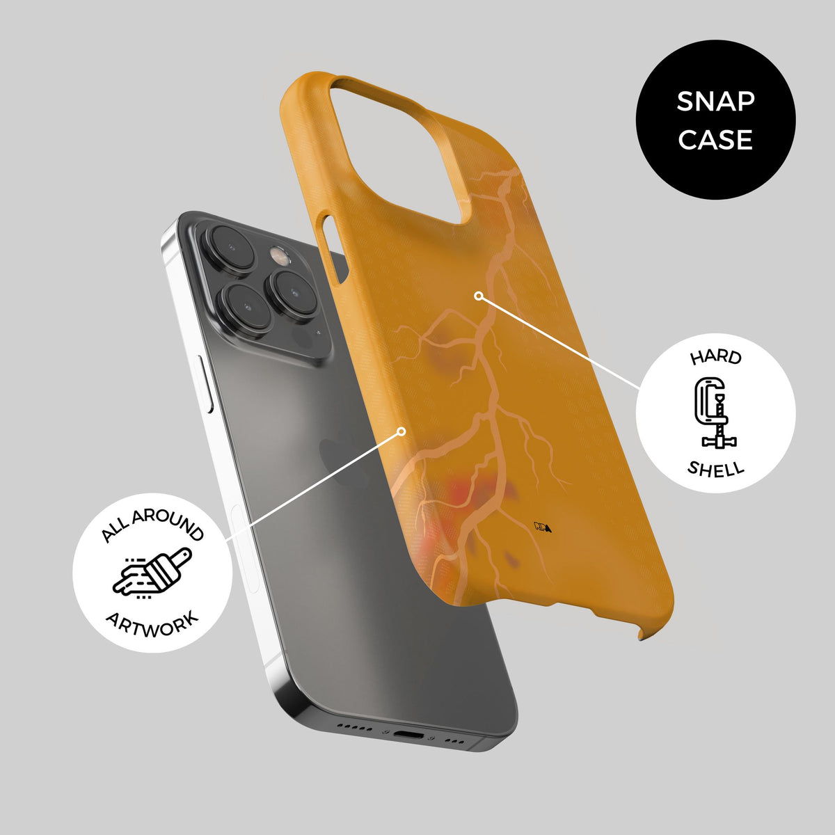 Phone case with the Roma 2025-26 Away football shirt design by RIPA Football