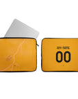 Laptop sleeve with the Roma 2025-26 Away football shirt design by RIPA Football