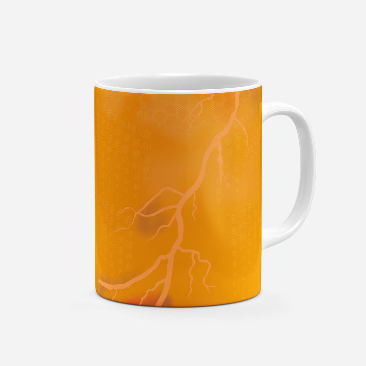 Mug with the Roma 2025-26 Away football shirt design by RIPA Football