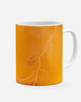 Mug with the Roma 2025-26 Away football shirt design by RIPA Football