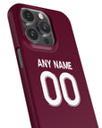 Phone case with the Aston Villa 2025-26 Home football shirt design by RIPA Football