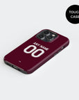 Phone case with the Aston Villa 2025-26 Home football shirt design by RIPA Football