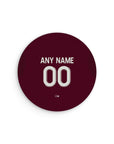 Mouse pad with the Aston Villa 2025-26 Home football shirt design by RIPA Football
