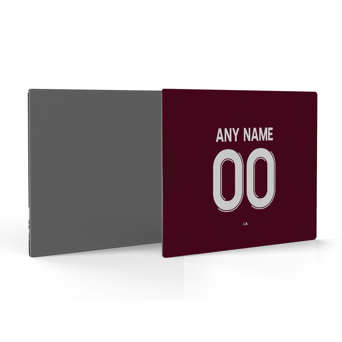 Mouse pad with the Aston Villa 2025-26 Home football shirt design by RIPA Football