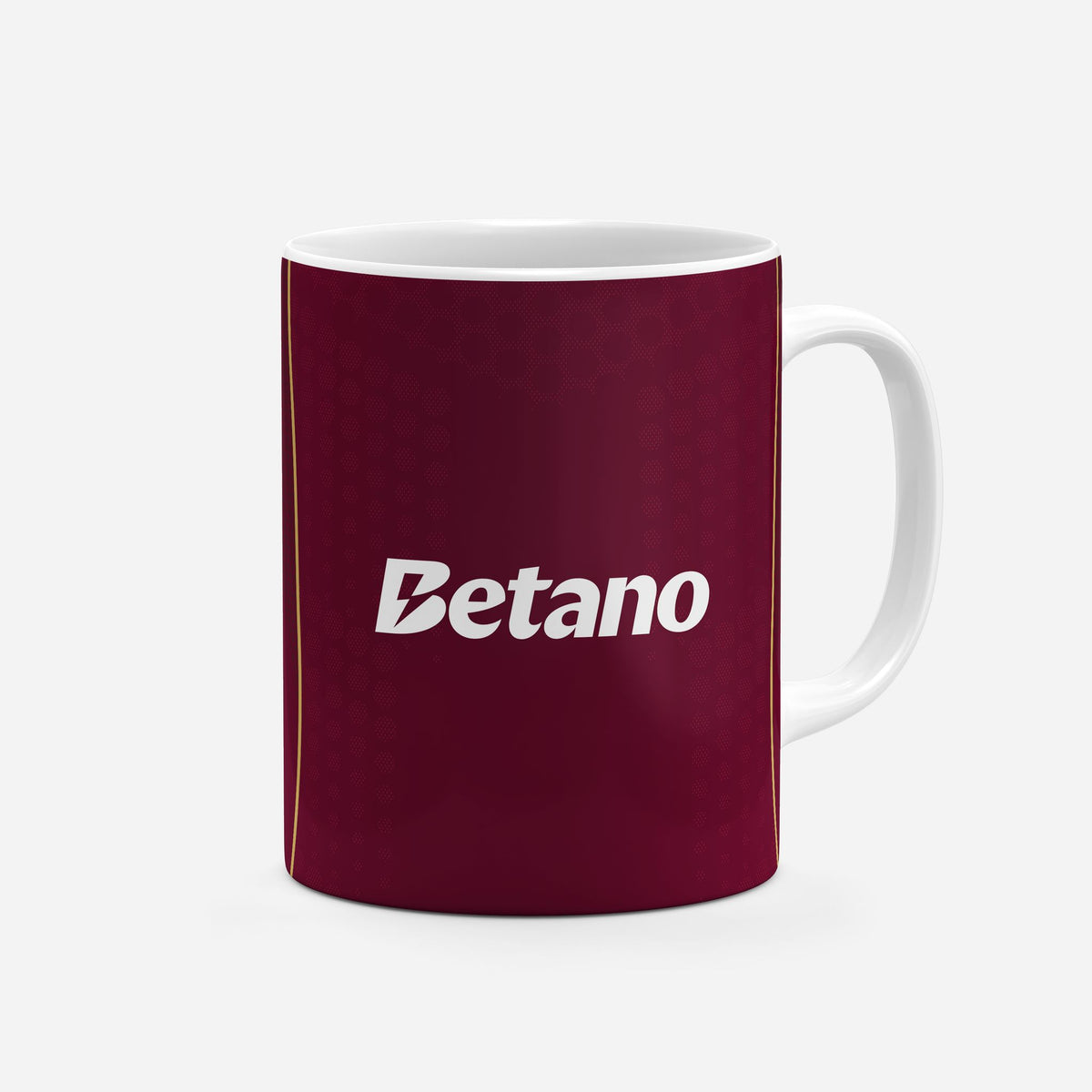 Mug with the Aston Villa 2025-26 Home football shirt design by RIPA Football