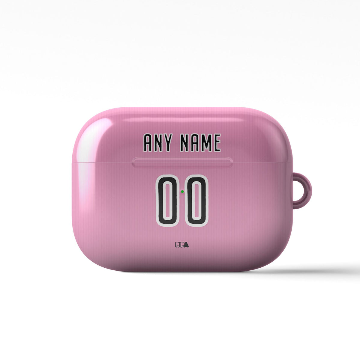 AirPods case with the Athletic 2025-26 Goalkeeper football shirt design by RIPA Football