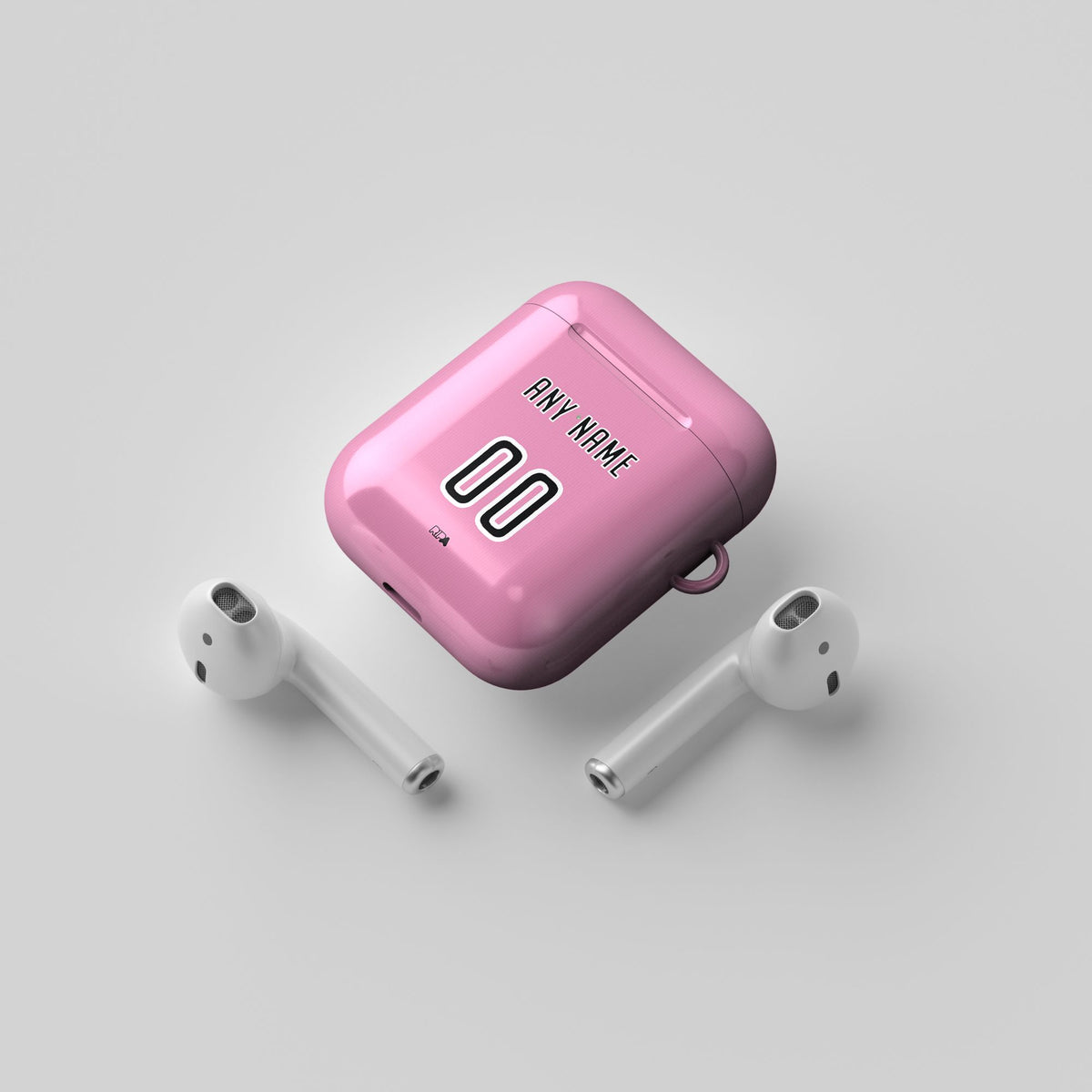 AirPods case with the Athletic 2025-26 Goalkeeper football shirt design by RIPA Football
