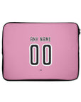 Laptop sleeve with the Athletic 2025-26 Goalkeeper football shirt design by RIPA Football