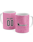 Mug with the Athletic 2025-26 Goalkeeper football shirt design by RIPA Football