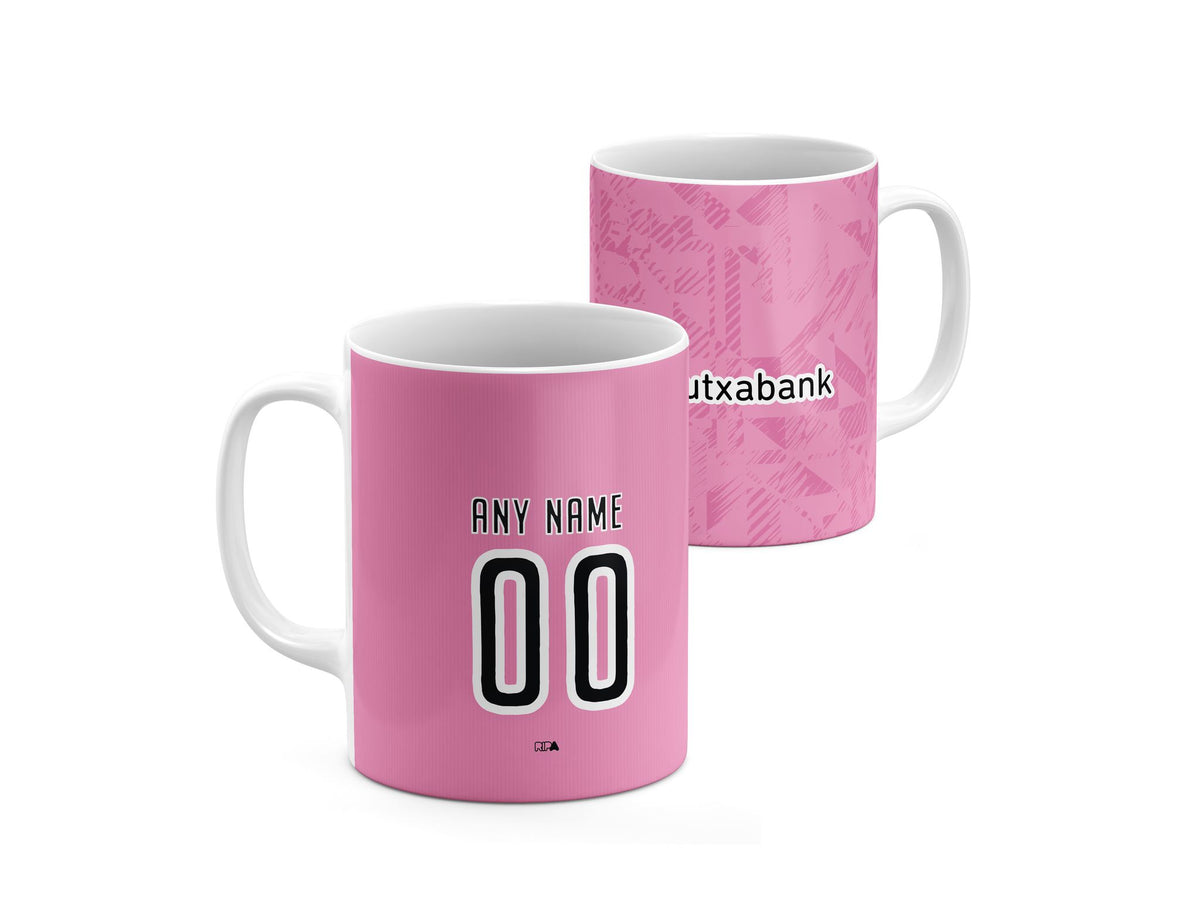 Mug with the Athletic 2025-26 Goalkeeper football shirt design by RIPA Football