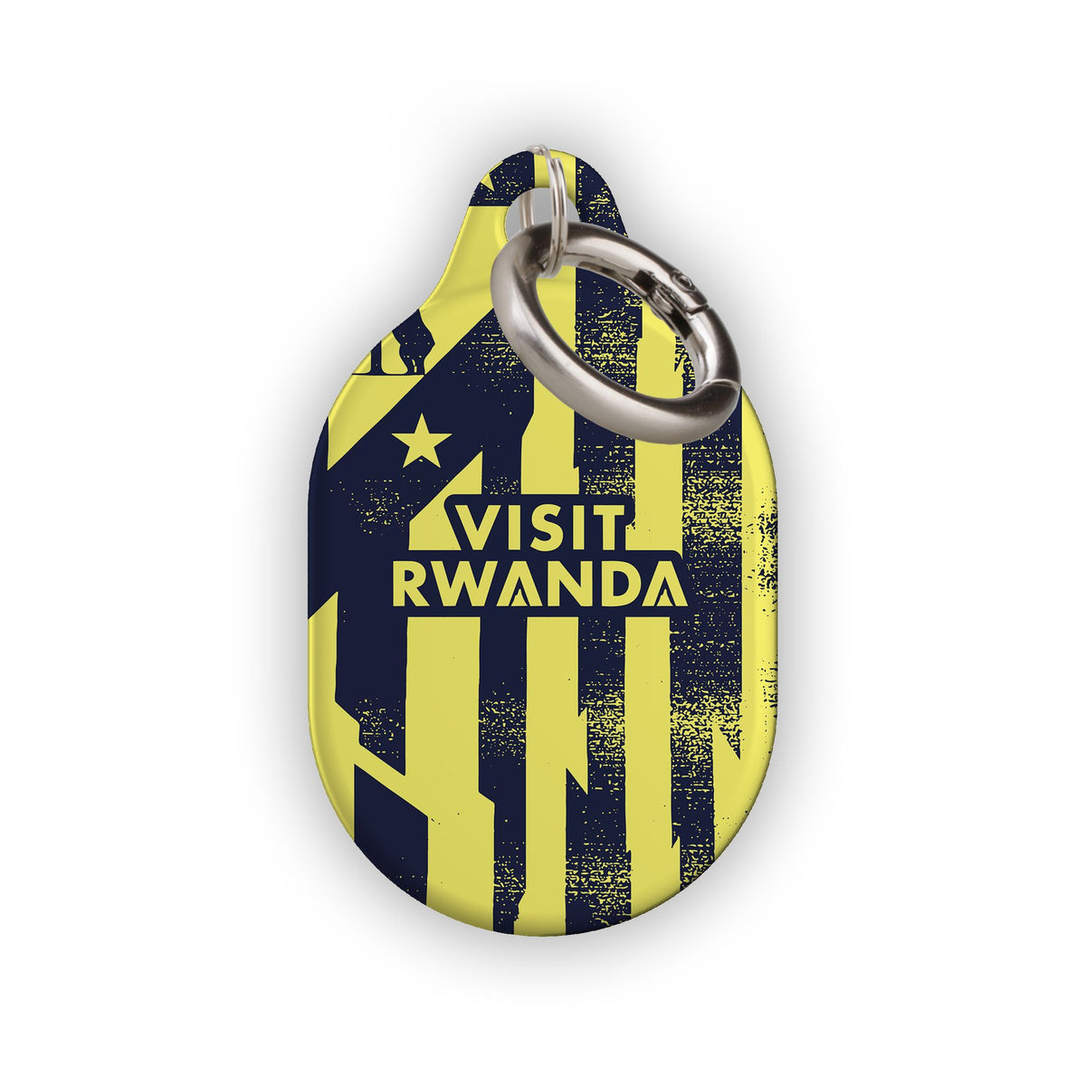 AirTag holder with the Atlético Madrid 2025-26 Prematch football shirt design by RIPA Football