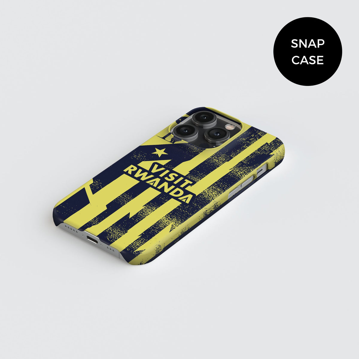 Phone case with the Atlético Madrid 2025-26 Prematch football shirt design by RIPA Football