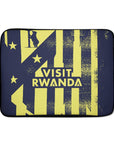 Laptop sleeve with the Atlético Madrid 2025-26 Prematch football shirt design by RIPA Football