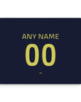 Mouse pad with the Atlético Madrid 2025-26 Prematch football shirt design by RIPA Football
