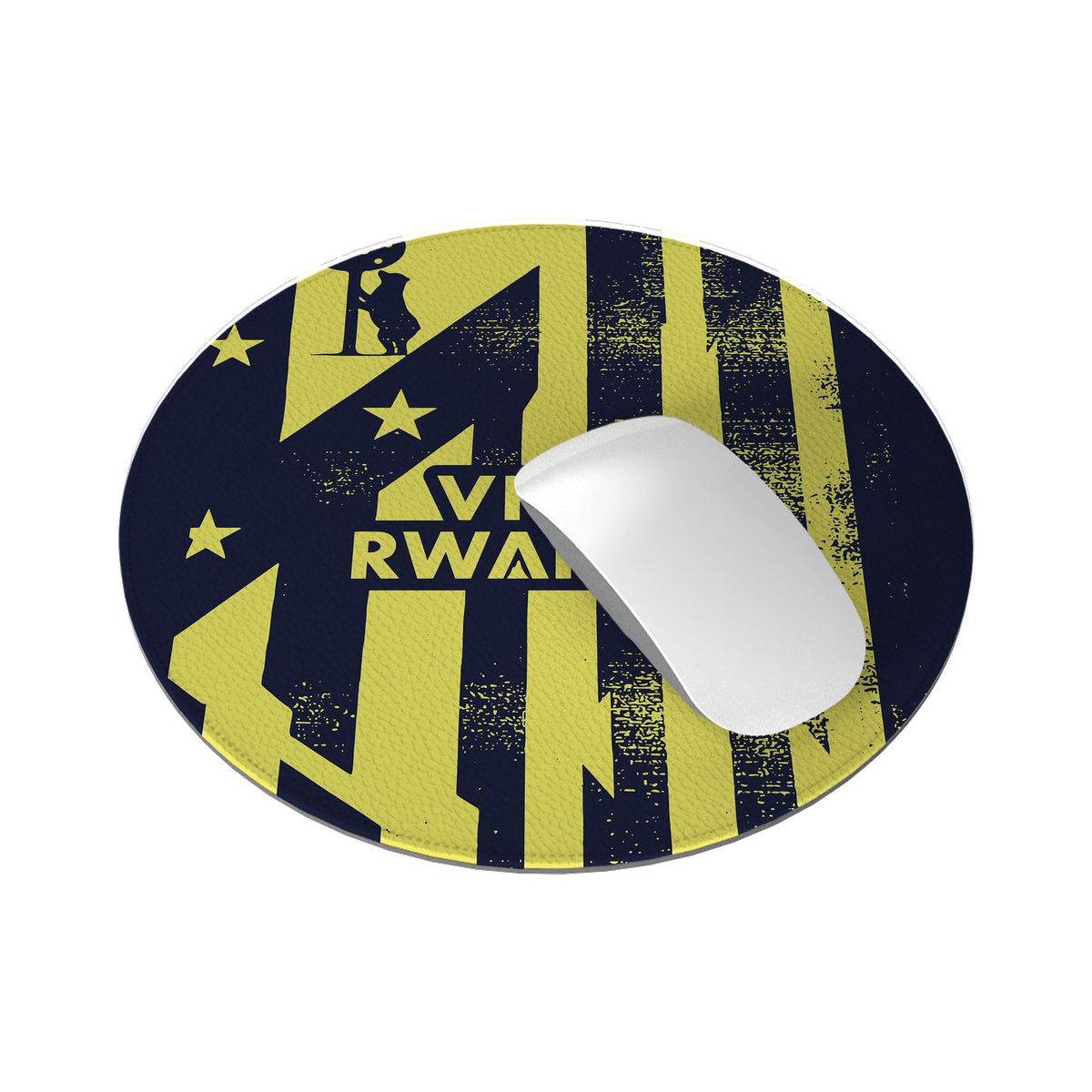 Mouse pad with the Atlético Madrid 2025-26 Prematch football shirt design by RIPA Football