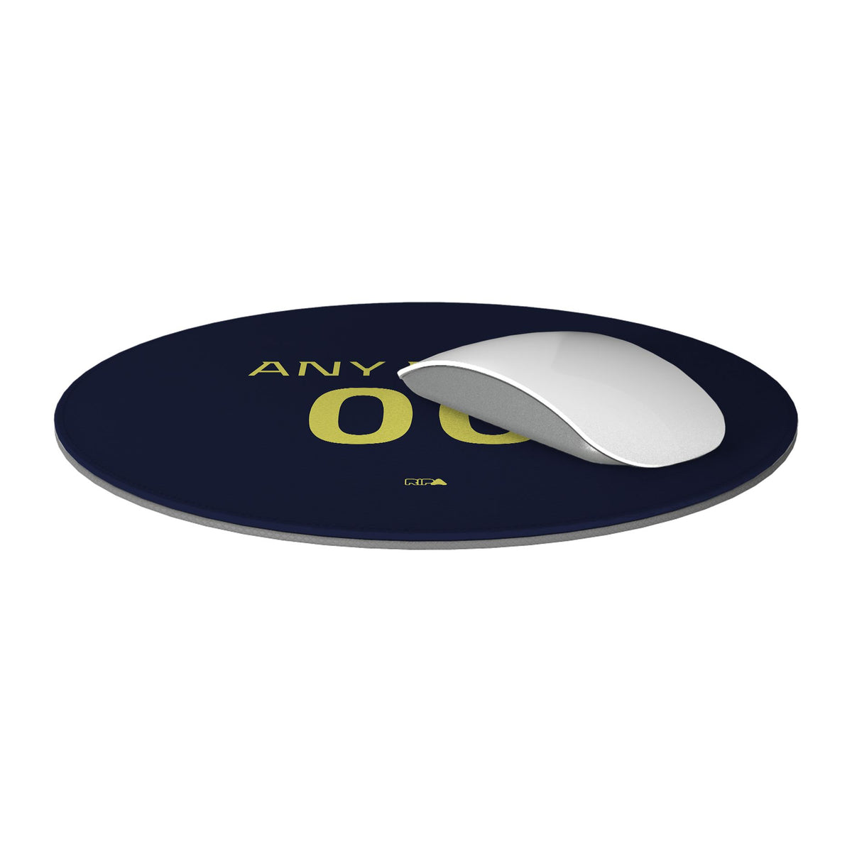 Mouse pad with the Atlético Madrid 2025-26 Prematch football shirt design by RIPA Football