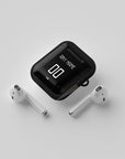 AirPods case with the Atlético Mineiro 2026 Home football shirt design by RIPA Football