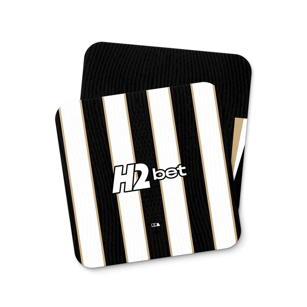 Coaster with the Atlético Mineiro 2026 Home football shirt design by RIPA Football