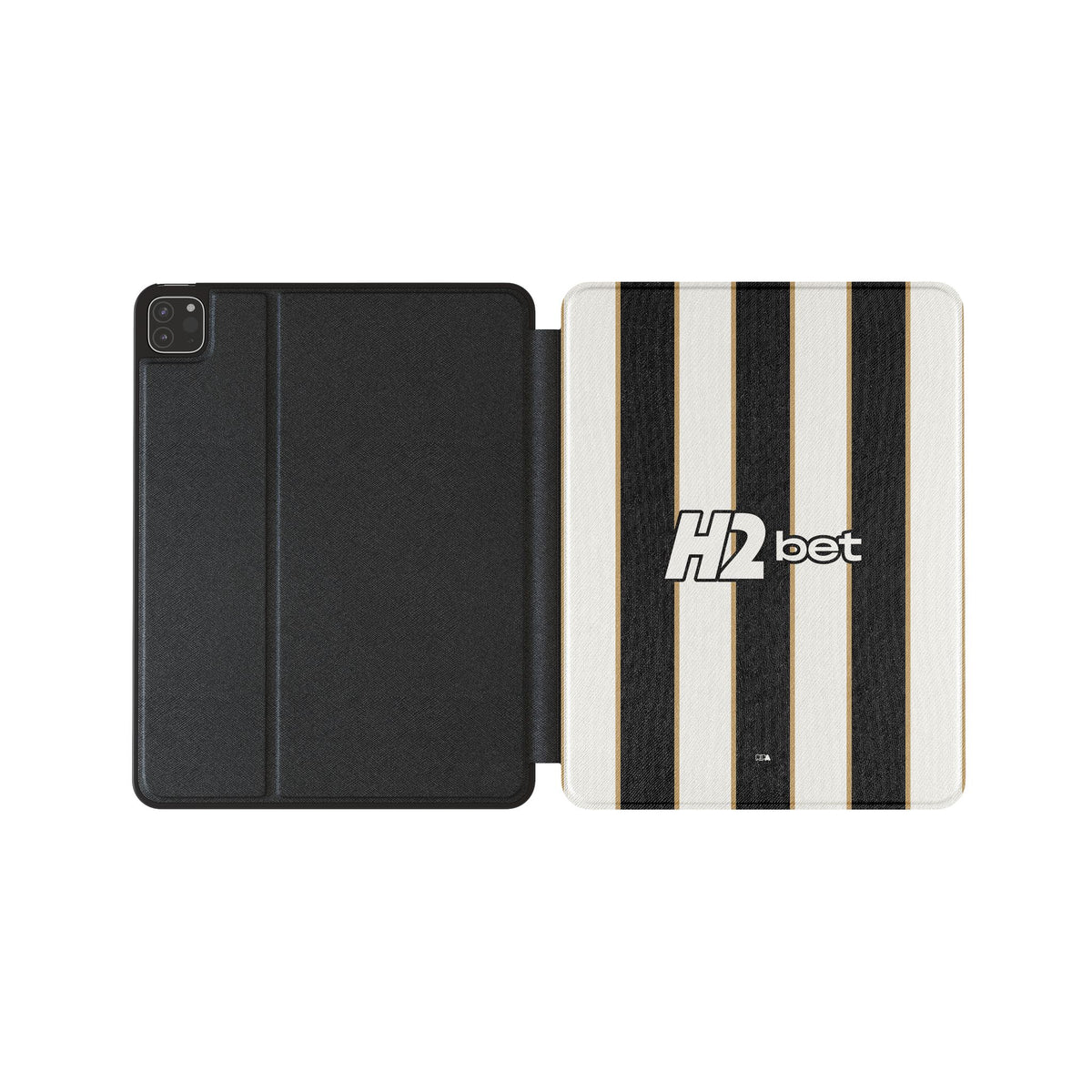 iPad case with the Atlético Mineiro 2026 Home football shirt design by RIPA Football