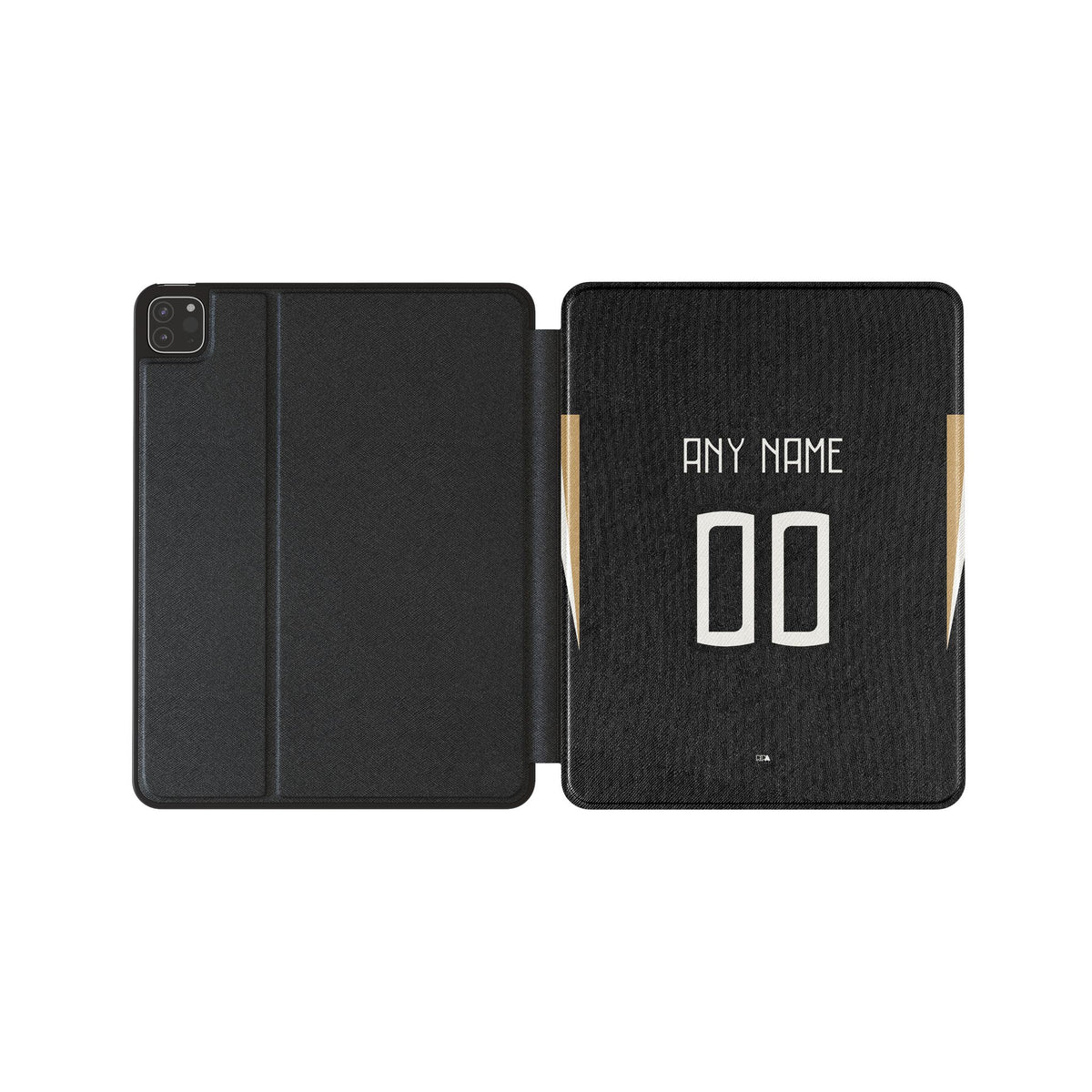 iPad case with the Atlético Mineiro 2026 Home football shirt design by RIPA Football