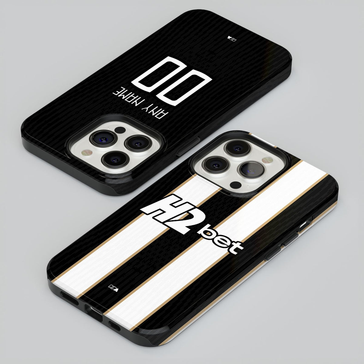 Phone case with the Atlético Mineiro 2026 Home football shirt design by RIPA Football
