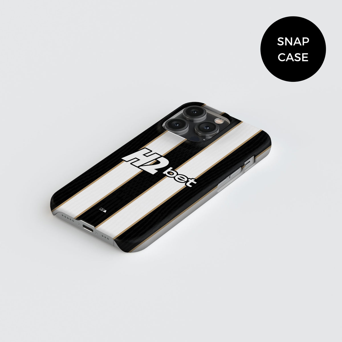 Phone case with the Atlético Mineiro 2026 Home football shirt design by RIPA Football