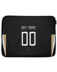 Laptop sleeve with the Atlético Mineiro 2026 Home football shirt design by RIPA Football