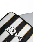 Laptop sleeve with the Atlético Mineiro 2026 Home football shirt design by RIPA Football