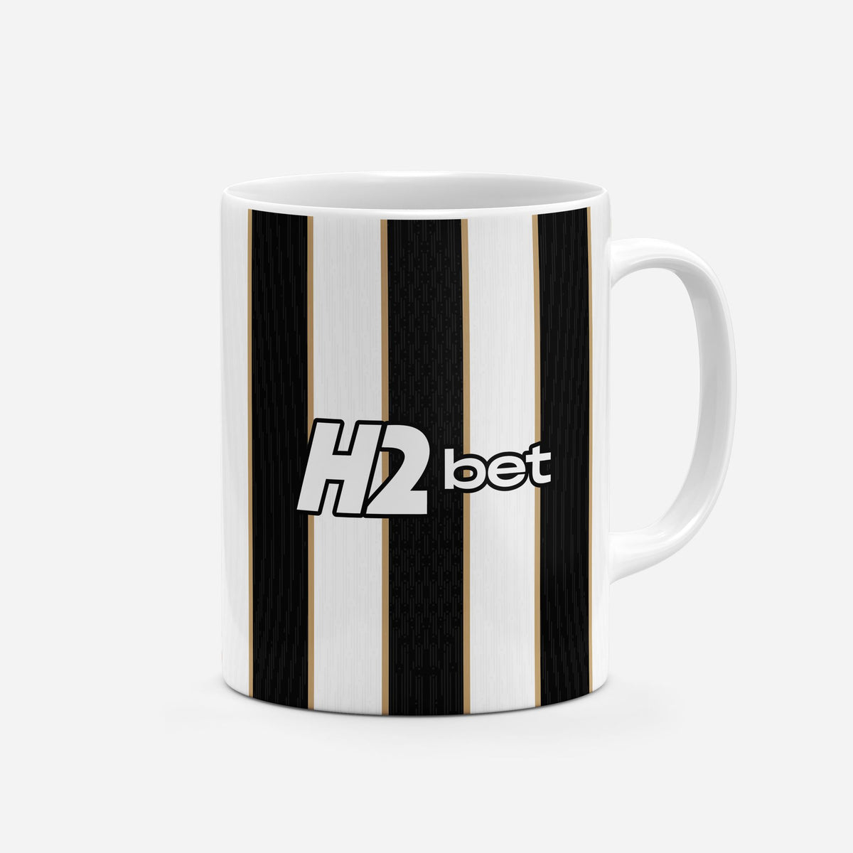 Mug with the Atlético Mineiro 2026 Home football shirt design by RIPA Football