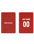 iPad case with the Bayer 04 Leverkusen 2024-25 Home football shirt design by RIPA Football