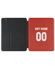 iPad case with the Bayer 04 Leverkusen 2024-25 Home football shirt design by RIPA Football