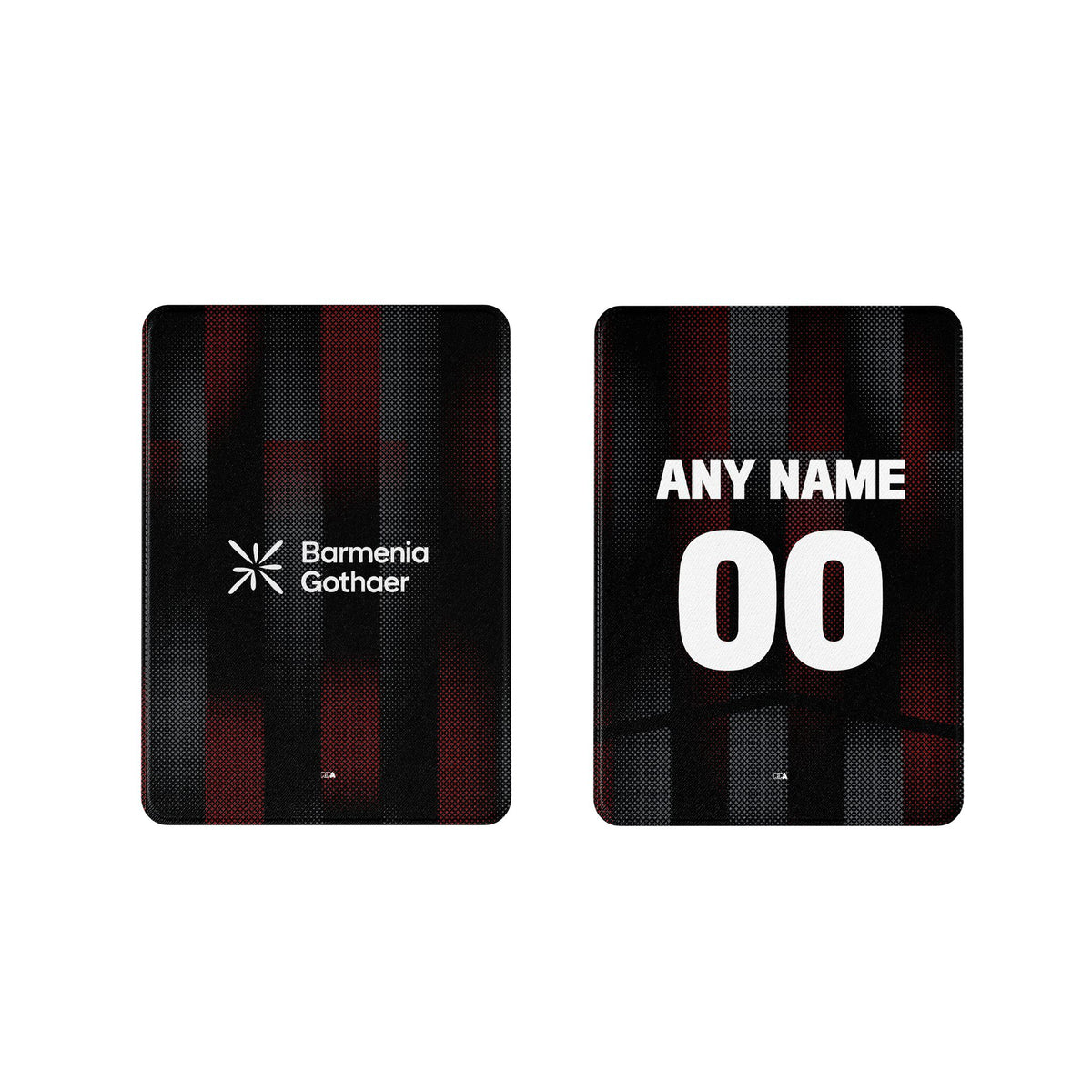 iPad case with the Bayer 04 Leverkusen 2025-26 Home football shirt design by RIPA Football