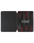 iPad case with the Bayer 04 Leverkusen 2025-26 Home football shirt design by RIPA Football