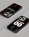 Phone case with the Bayer 04 Leverkusen 2025-26 Home football shirt design by RIPA Football