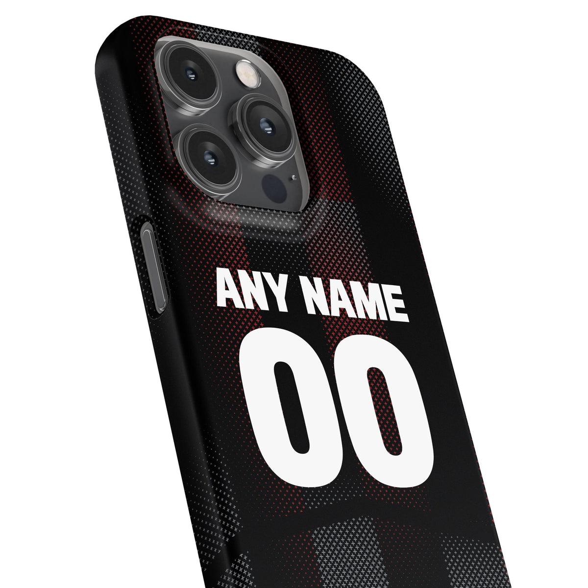 Phone case with the Bayer 04 Leverkusen 2025-26 Home football shirt design by RIPA Football