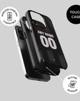 Phone case with the Bayer 04 Leverkusen 2025-26 Home football shirt design by RIPA Football