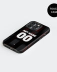 Phone case with the Bayer 04 Leverkusen 2025-26 Home football shirt design by RIPA Football
