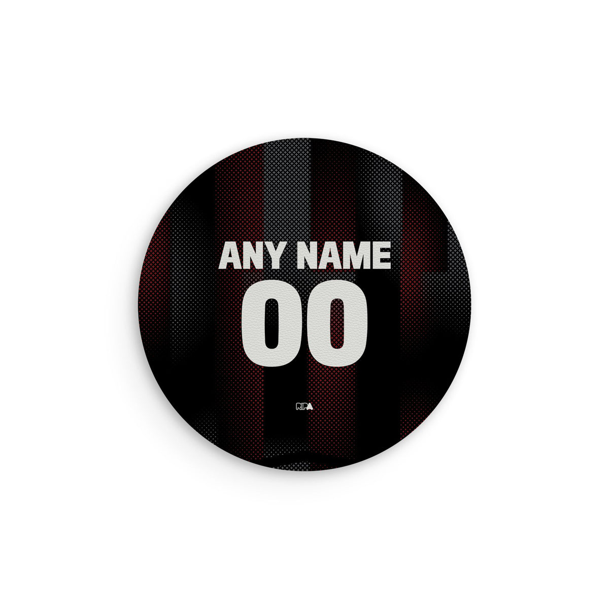 Mouse pad with the Bayer 04 Leverkusen 2025-26 Home football shirt design by RIPA Football
