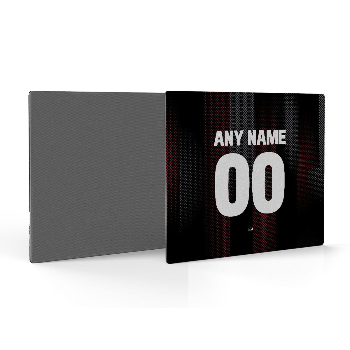 Mouse pad with the Bayer 04 Leverkusen 2025-26 Home football shirt design by RIPA Football