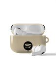 AirPods case with the Barcelona 2025-26 Away football shirt design by RIPA Football