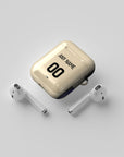 AirPods case with the Barcelona 2025-26 Away football shirt design by RIPA Football
