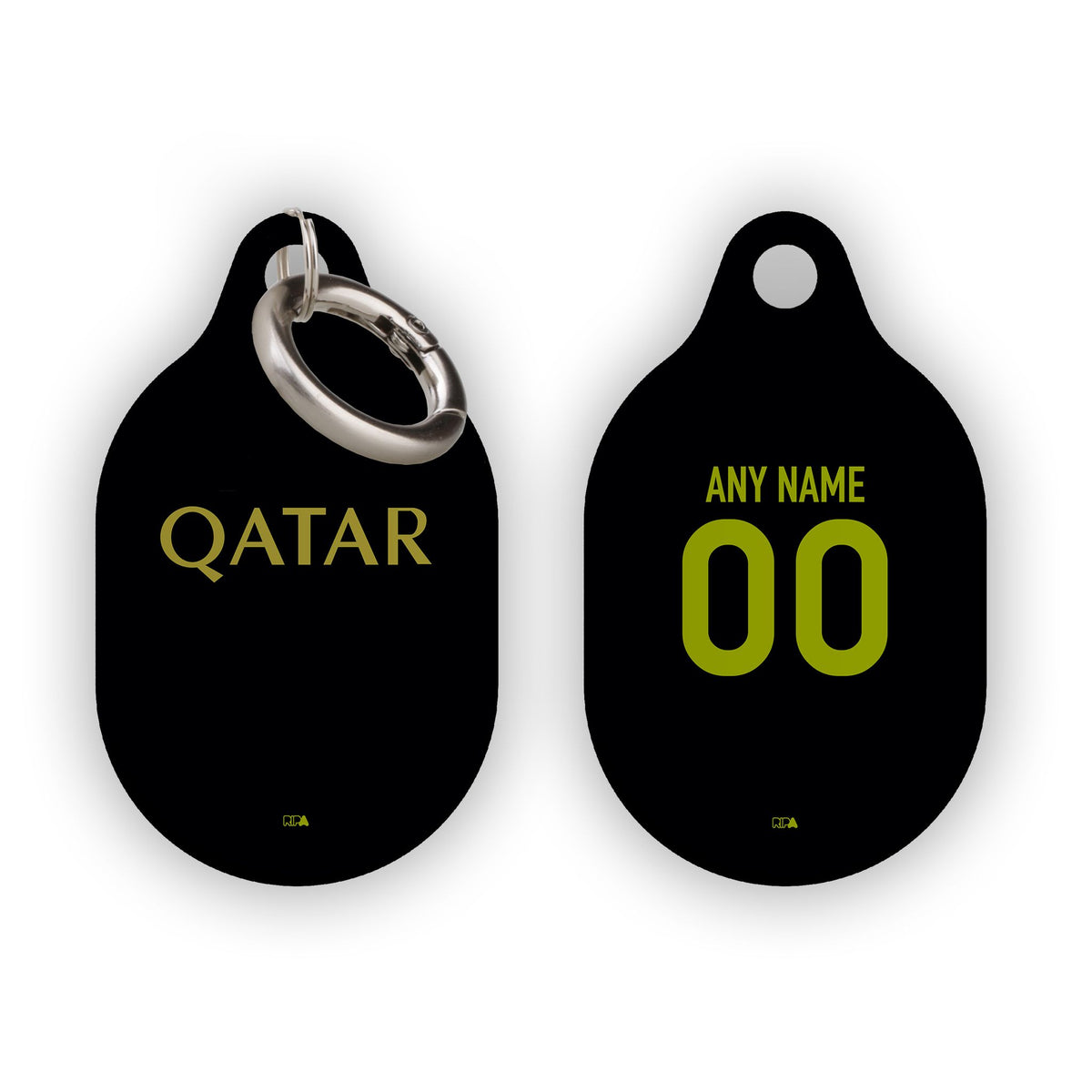 AirTag holder with the Barcelona Concept football shirt design by RIPA Football