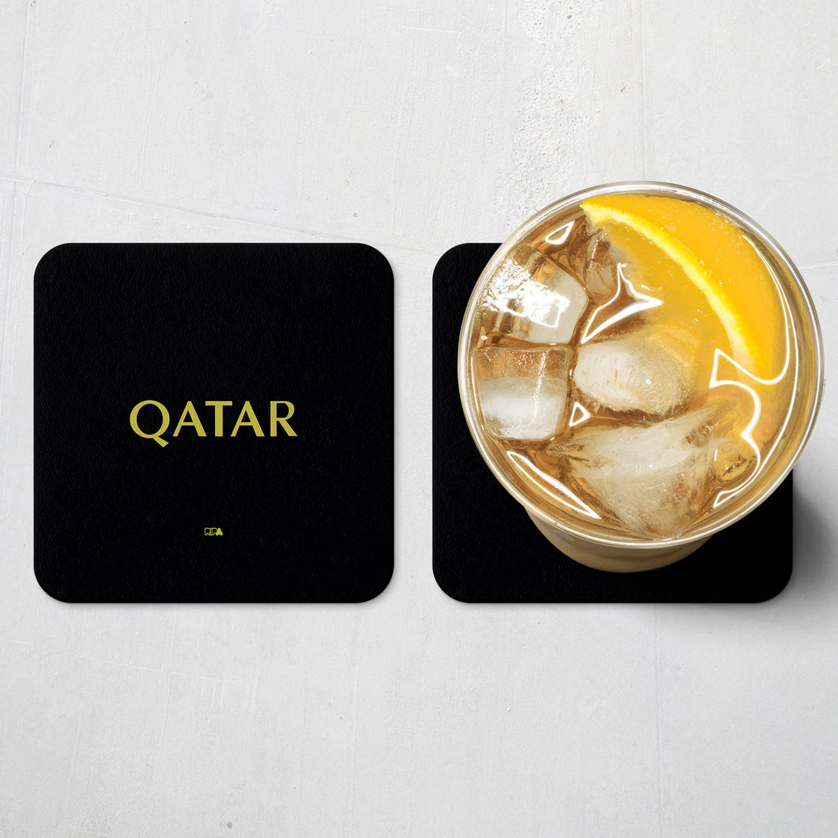 Coaster with the Barcelona Concept football shirt design by RIPA Football