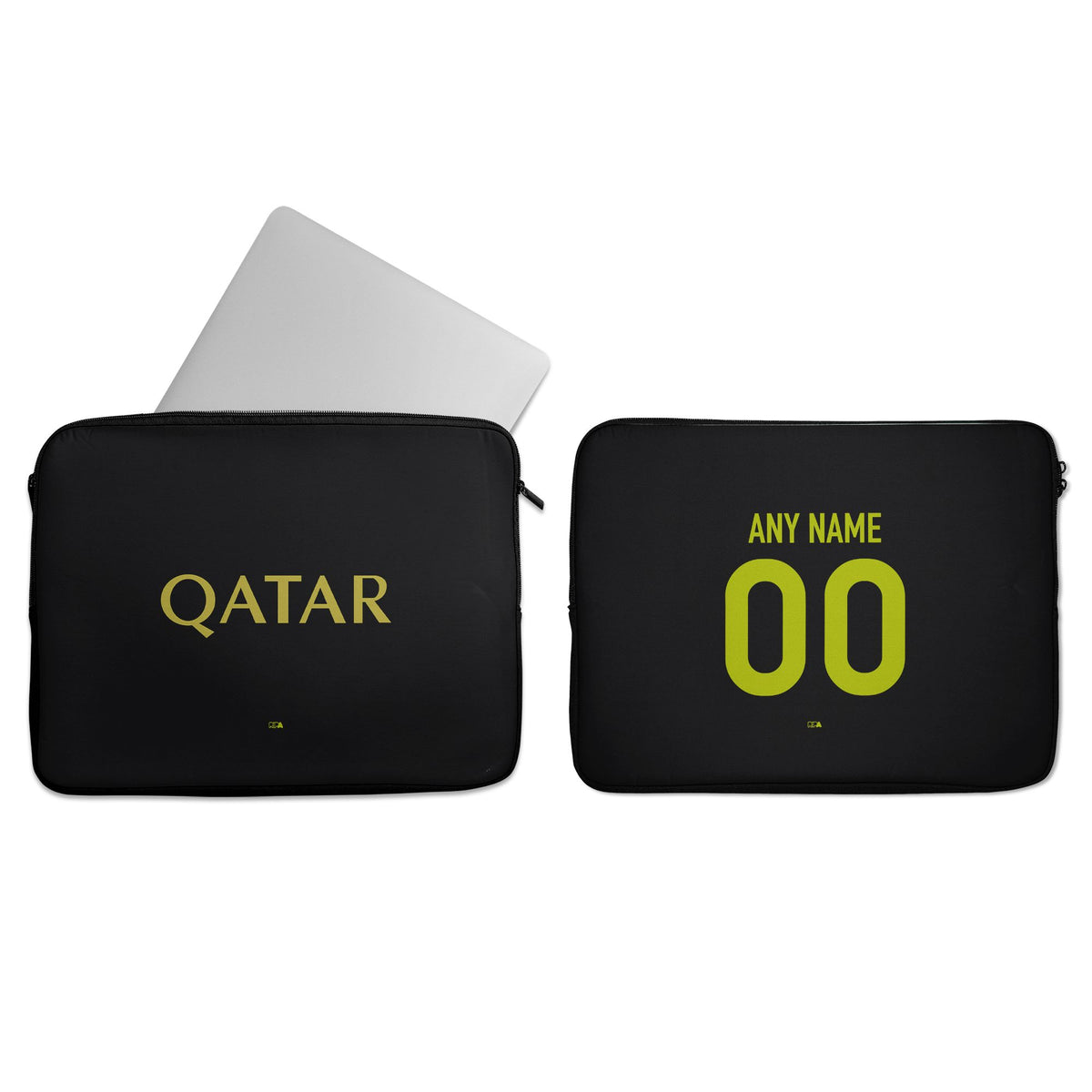 Laptop sleeve with the Barcelona Concept football shirt design by RIPA Football