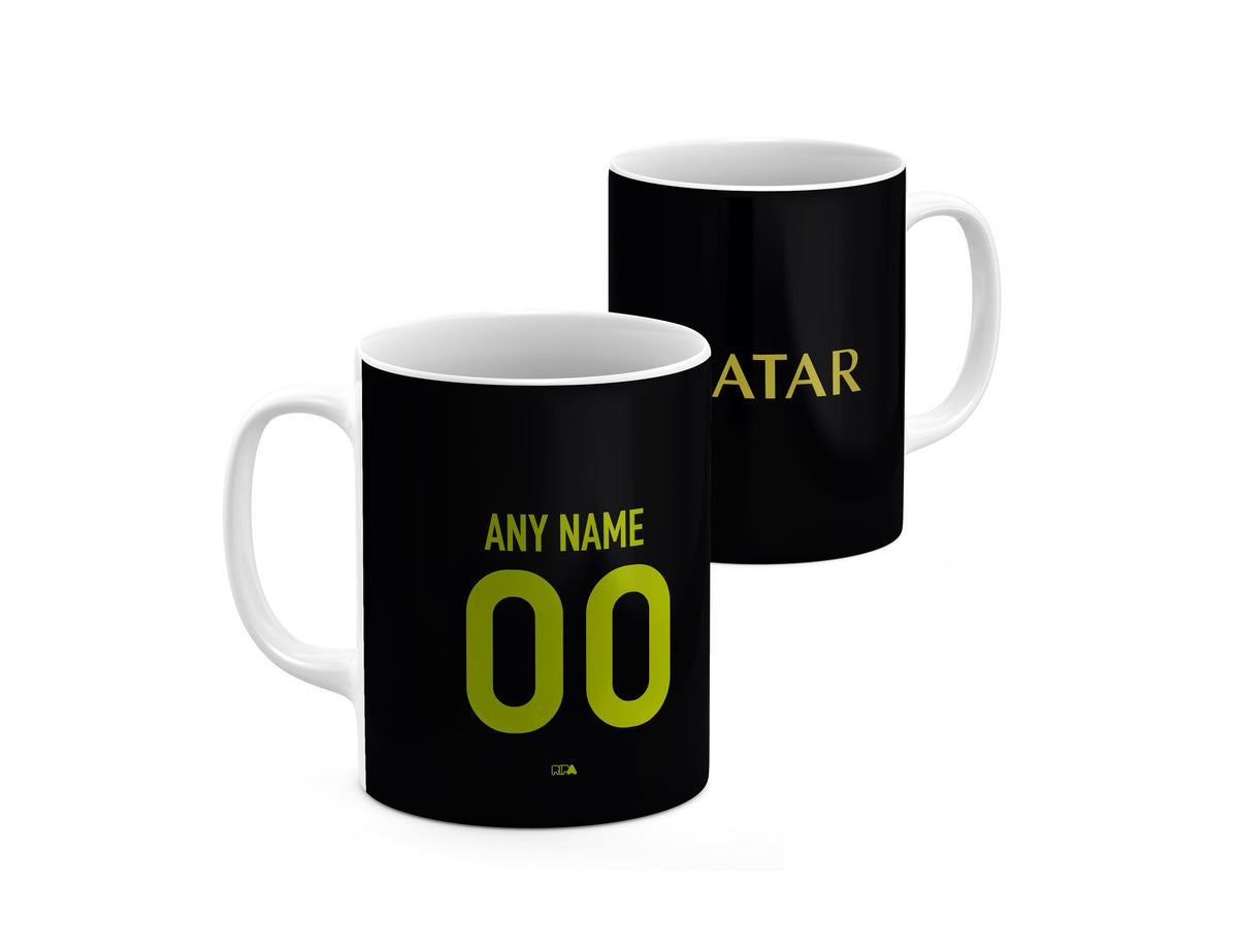 Mug with the Barcelona Concept football shirt design by RIPA Football
