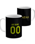 Mug with the Barcelona Concept football shirt design by RIPA Football