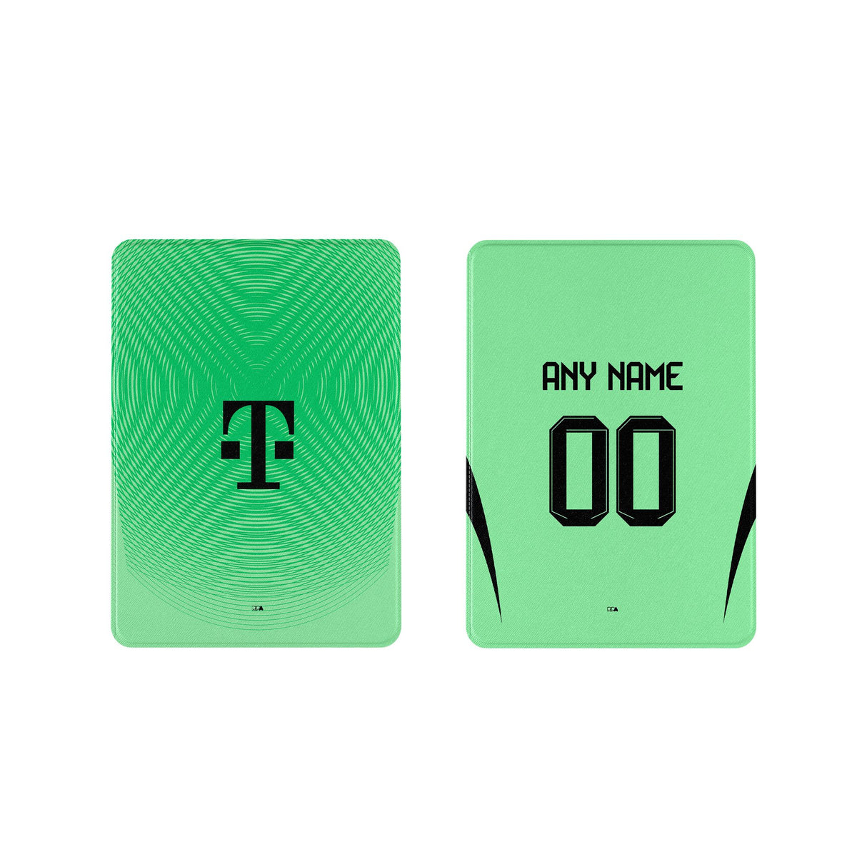 iPad case with the Bayern Munich 2025-26 Goalkeeper football shirt design by RIPA Football