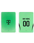 iPad case with the Bayern Munich 2025-26 Goalkeeper football shirt design by RIPA Football