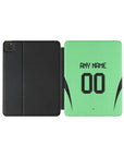 iPad case with the Bayern Munich 2025-26 Goalkeeper football shirt design by RIPA Football