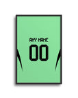 Print with the Bayern Munich 2025-26 Goalkeeper football shirt design by RIPA Football